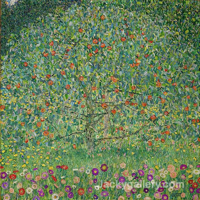 The Apple Tree I by Gustav Klimt paintings reproduction
